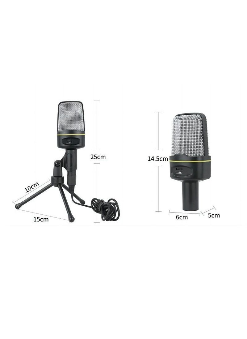 Cool Baby COOLBABY Computer Microphone With Tripod Stand Pop Filter For Gaming Streaming Media Podcasts Compatible With Laptop Desktop  - Image 2