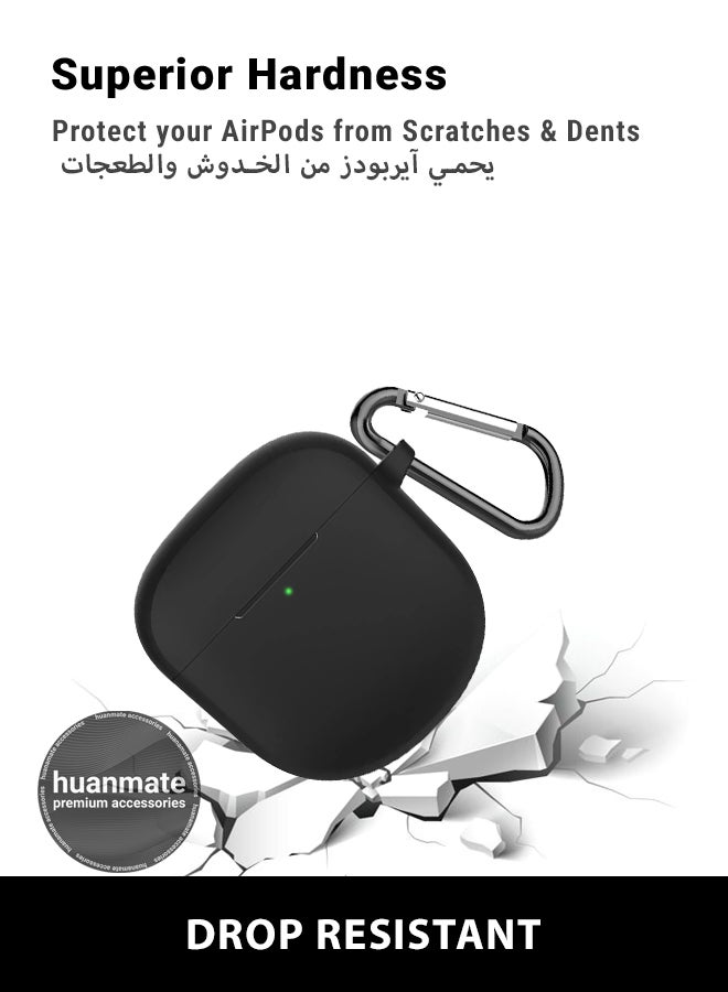 غطاء حماية لجهاز بوز كوايت كومفورت II - أسود - مصنوع من السيليكون الناعم، خفيف الوزن ومتين - تصميم أنيق، فتحات دقيقة، سهل التركيب والإزالة