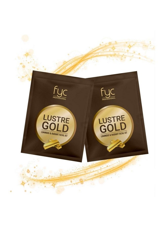 FYC Professional Yavi Cosmetics Luster Gold Pouch Facial Kit - Pouches