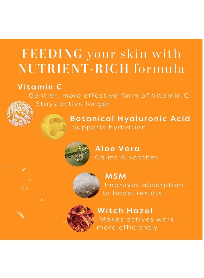 TruSkin Vitamin C Facial Serum，Delicate Hydrating and Brightening Serum 30ml - Image 5