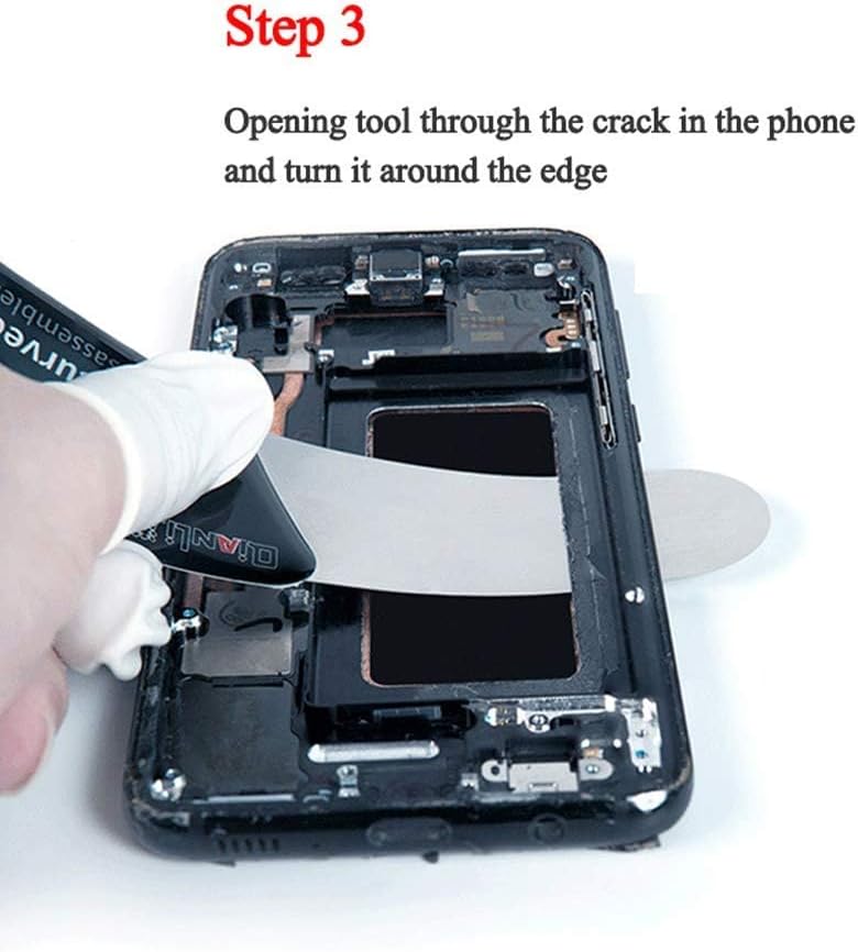 RYN New Universal ToolPlus Mobile Phone Curved LCD Screen Opening Tool Ultra Thin Flexible Stainless Steel Pry Spudger Disassemble Tools - Image 4
