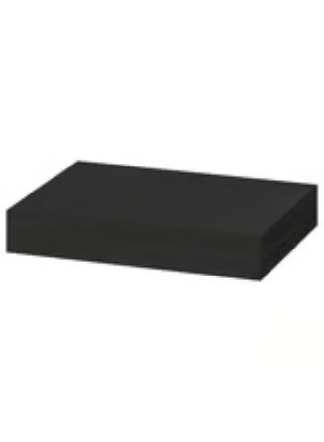 IKEA (IKEA) Wall shelf black-brown 30x26 cm - Image 1