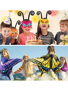 Excefore Butterfly Wings for Girls, Children Costumes Party Gifts, Suitable for Role Play Party  - Image 3