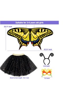 Excefore Butterfly Wings for Girls, Children Costumes Party Gifts, Suitable for Role Play Party  - Image 5