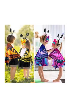 Excefore Butterfly Wings for Girls, Children Costumes Party Gifts, Suitable for Role Play Party  - Image 2