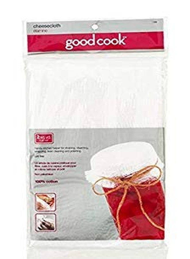 GoodCook Good Cook Cheesecloth, 100% Cotton, White (2-Pack) - Image 3