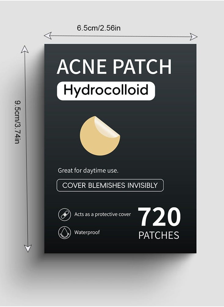 Acne patch 720 PCS Acne Patch Repair Acne Acne Fade Spots Acne Prints Cover Acne Acne Repair Patch  - Image 2