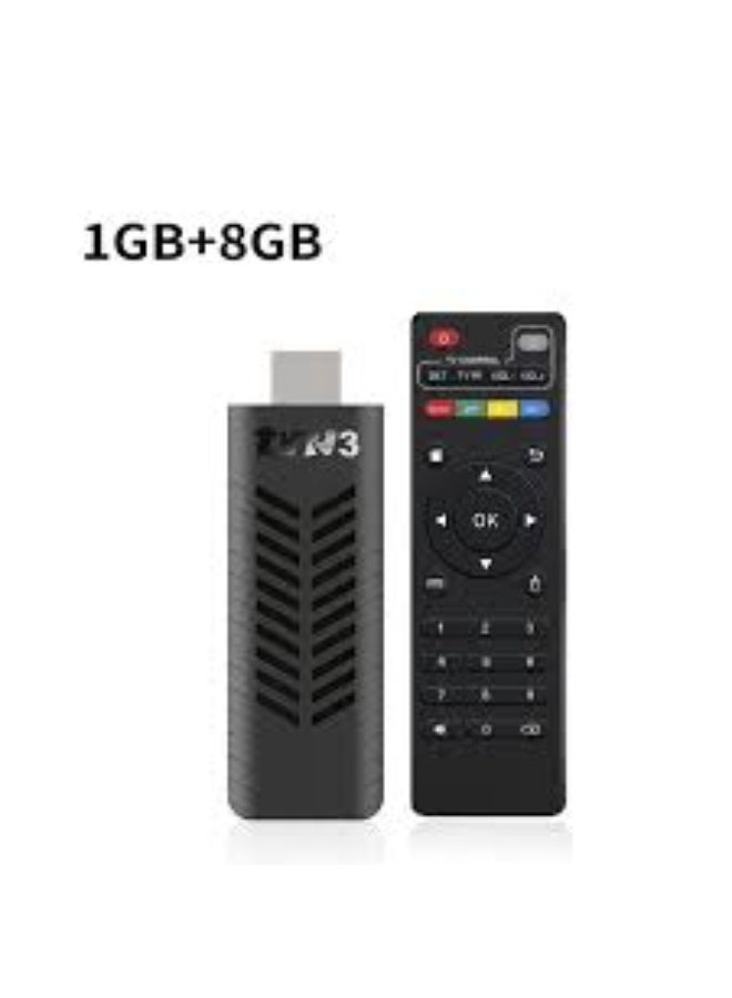 Dreamzon TVR3 8K Ultra HD Android 14 Streaming Media Player Box with Massive 8GB RAM + 128GB Storage – Smart Google TV Box with Built-In Chromecast, Dolby Audio, Voice Assistant Remote, and Seamless App Support (Netflix, YouTube, Disney+, More) – Ultimate Home Theater Solution for Gaming, Streaming, and Smart Control – HDMI, Bluetooth, and WiFi Enabled - Image 1