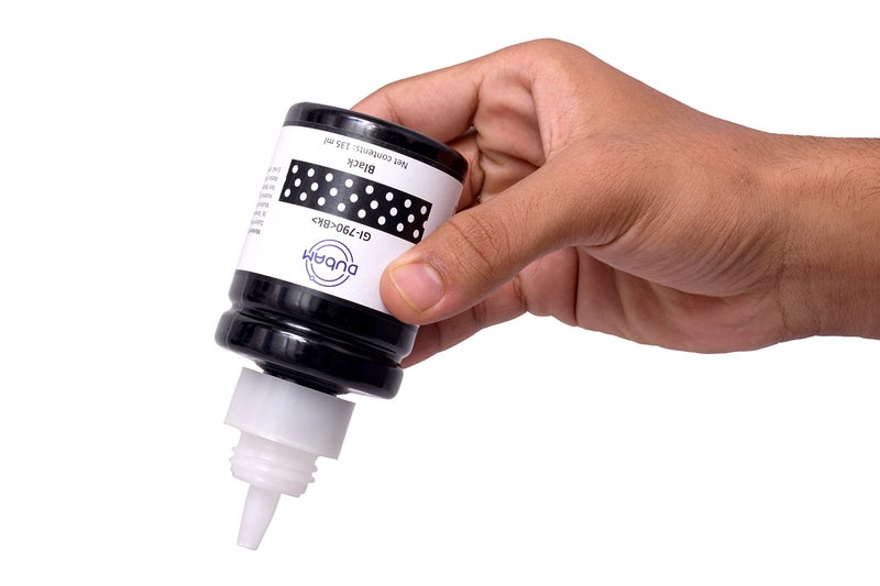 Dubam GI-790 GI790 790 Ink Bottle for Canon PIXMA G1000, G1010, G1100, G2000, G2002, G2010, G2012, G2100, G3000, G3010, G3012, G3100, G4000, G4010 Printers (Cyan, Yellow & Magenta) - Image 2