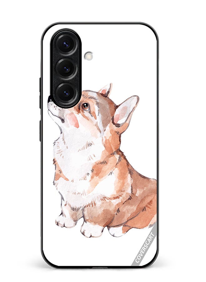 VR CREATIVE Protective Case Cover For Samsung Galaxy S25 Cute Fox Design Multicolour