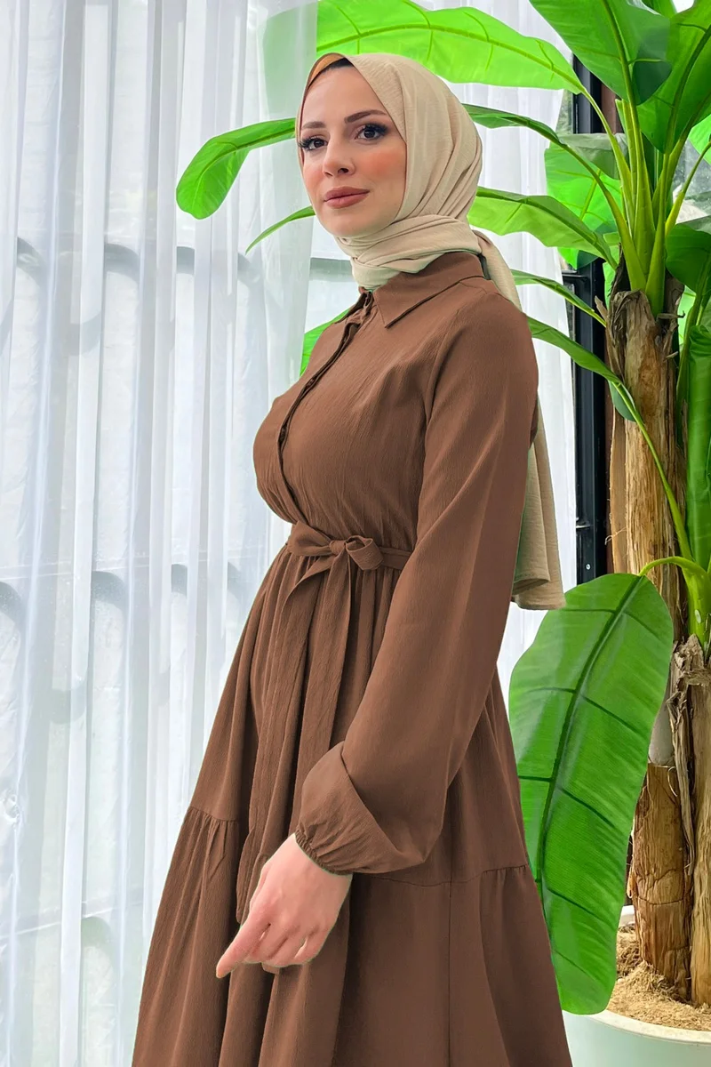Tofisa 11492-BROWN Dress