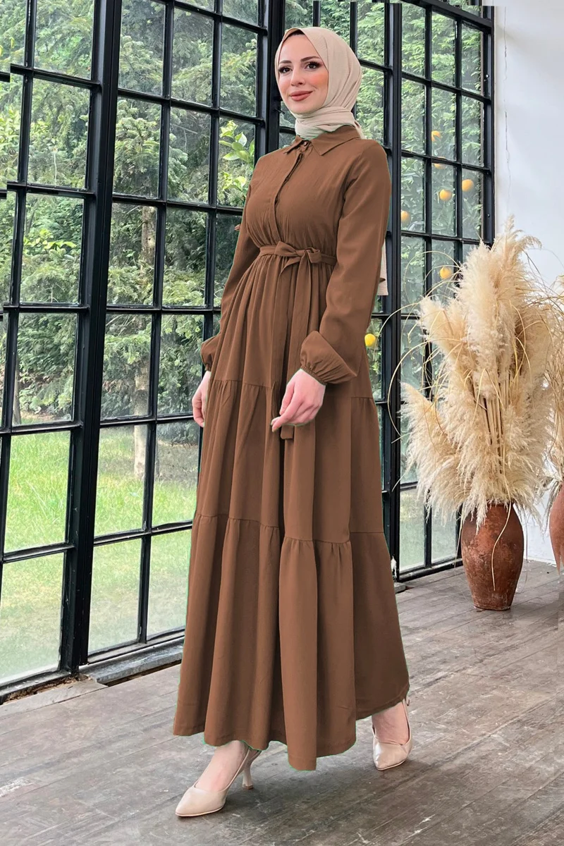 Tofisa 11492-BROWN Dress