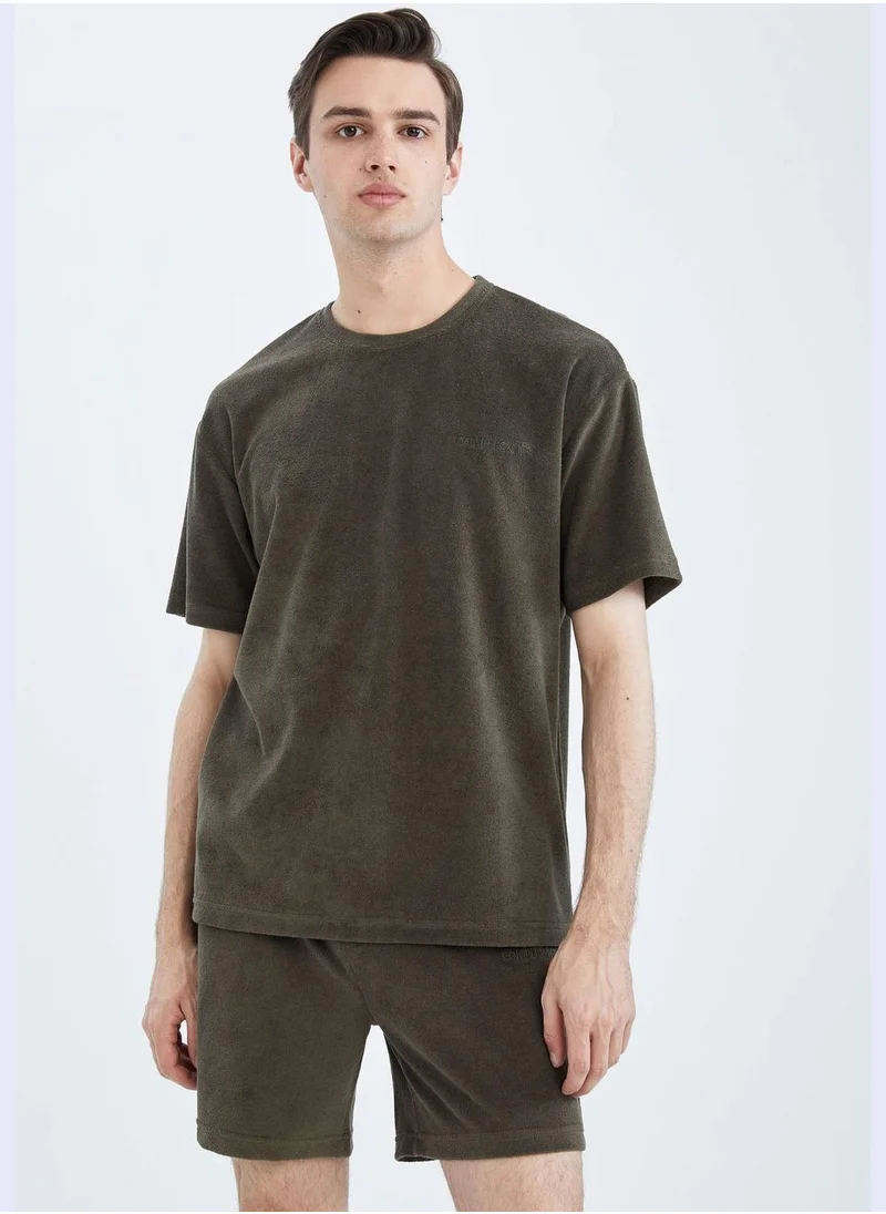 DeFacto Boxy Fit Short Sleeve T-Shirt