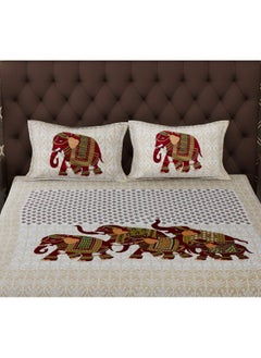 Urban Magic Urban MagicÂ® 104 TC Cotton Double Printed Bedsheet  - Image 4