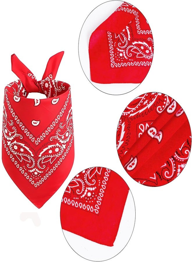 Mikayoo Dog Cowboy Hat and Bandana Scarfs - Pet Western Cowboy Halloween Costumes for Dogs Cats, 1 Set of 3 (Brown and Red,S) - Image 3
