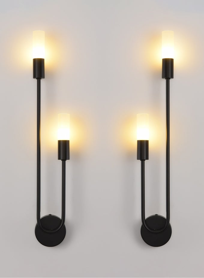 MODERN NORDIC LED WALL LAMPS LONG STRIP WALL SCONCE FOR HOME HOTEL STAIRS BEDROOM BEDSIDE LUXURY LIVING ROOM DECORATION LAMPS(EXCLUDING LIGHT BULBS, IT IS RECOMMENDED TO USE G9 MODEL BULBS)