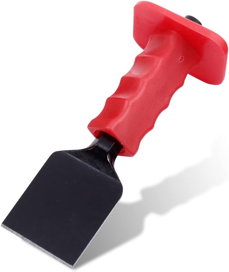 Monkey King Bar -8.9IN by 2.5IN Width Flat Masons Chisel/Demolishing/Masonry/Carving/Concrete Breaker Chisels with Hand Guard with Hand Guard - Image 1