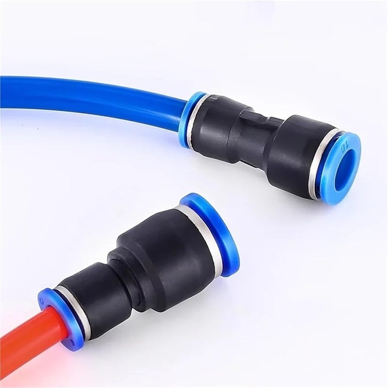 50 Pcs PG 6 4mm Plastic Air Hose Coupler Pneumatic Fittings Connector - Image 5