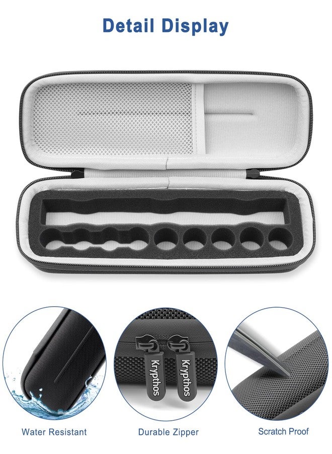 Krypthos Diabetic Supplies Travel Carrying Case, Daily Use Insulin Pen Holder Case for Insulin Vials, Insulin Pens, and Needle Storage - Image 5