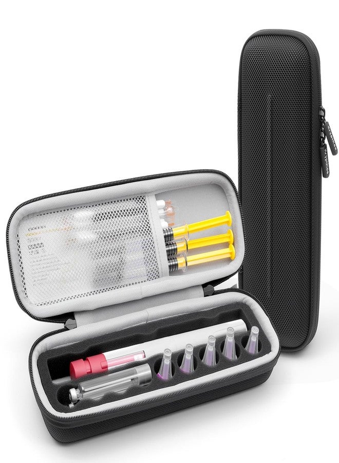 Krypthos Diabetic Supplies Travel Carrying Case, Daily Use Insulin Pen Holder Case for Insulin Vials, Insulin Pens, and Needle Storage - Image 1