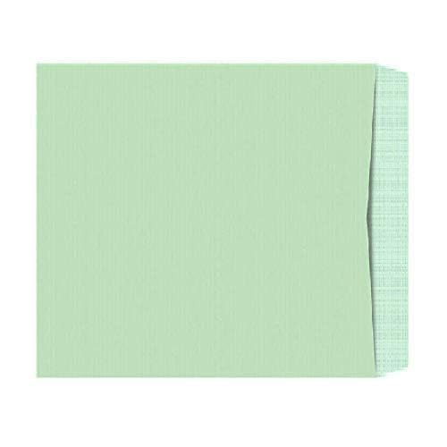 GLOBAL PREMIUM A4 Size Business Green Catalogue Envelope Courier Cover (12x10 Inch, 50 Pcs) / Cloth Lined Courier Pouch for Documents, Letters, Invitations, Post, Office – Ledger Green, Pack of 50 - Image 4