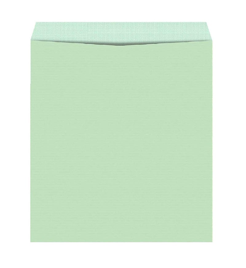 GLOBAL PREMIUM A4 Size Business Green Catalogue Envelope Courier Cover (12x10 Inch, 50 Pcs) / Cloth Lined Courier Pouch for Documents, Letters, Invitations, Post, Office – Ledger Green, Pack of 50 - Image 2