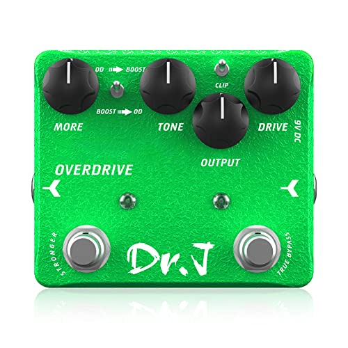 JOYO Overdrive Guitar Pedal Creamy Overdrive with Beautiful Warm Character Tones for Electric Guitar Effects Highend Edition DrJ Series D60 - Image 1