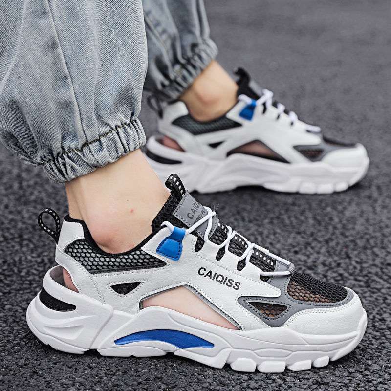 Men'S Shoes Sandals Men'S Summer Outer Wear Boys Slippers Breathable Sports Youth Baotou Beach - Image 3