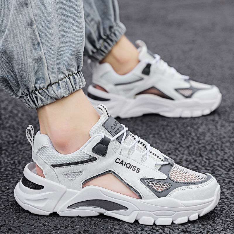 Men'S Shoes Sandals Men'S Summer Outer Wear Boys Slippers Breathable Sports Youth Baotou Beach - Image 2