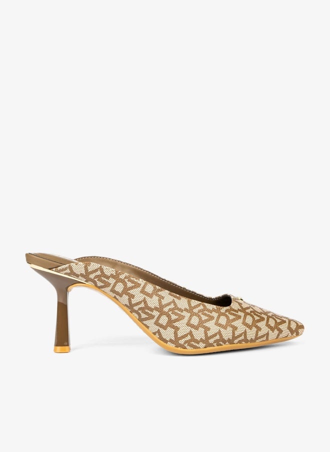 DKNY Netta Logo PVC Classic Pumps - Image 1