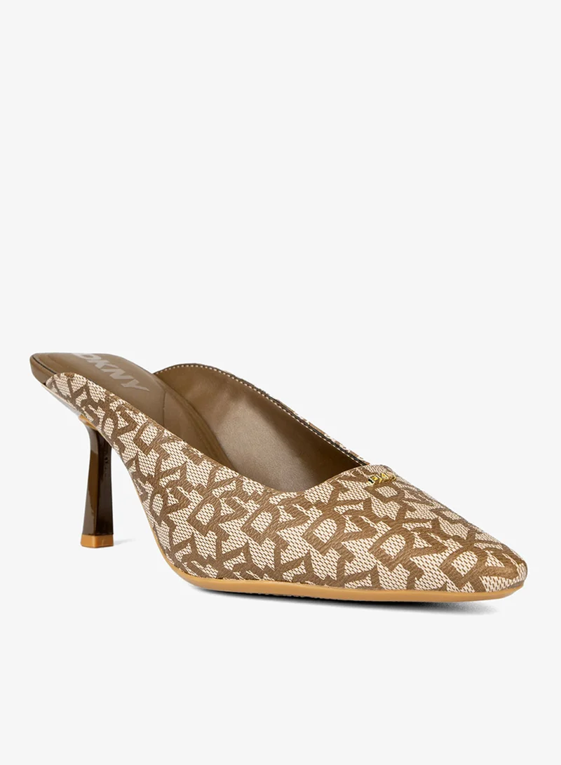 DKNY  Netta Logo PVC Classic Pumps for Women | Best Price UAE