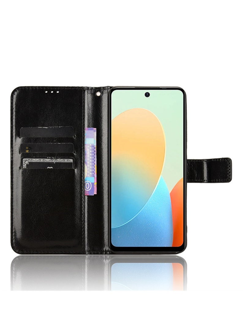 X-level - Case Cover for Tecno Spark Go 2024 4g/Spark 20C With Full Body Camera Len Protector PU Leather Wallet Card Holder Shockproof Protective Back Cover With Release Hand Phone Daily Video Kickstand - Image 1