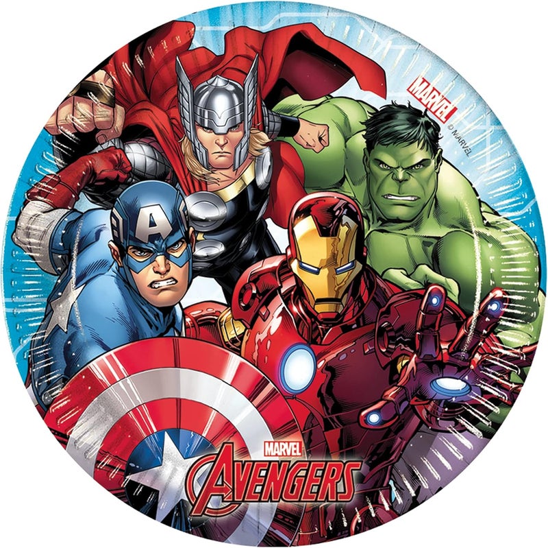 Marvel Avengers Themed Round Serving Platter