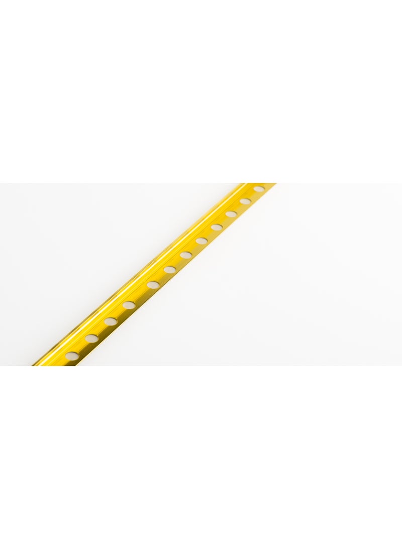 سي دي سي زوايا زينة المونيوم قائمة شكل L، الطول: 2.5 متر المقاس: 12 ملم - Image 3