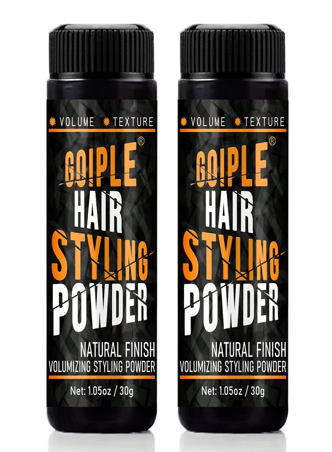 Goiple 1.05oz Natural Look Volumizing & Texturizing Hair Styling Powder with Flexible Hold - Easy to Apply Texture Powder for Men, No Oil/Greasy/Residue (2pcs) - Image 1