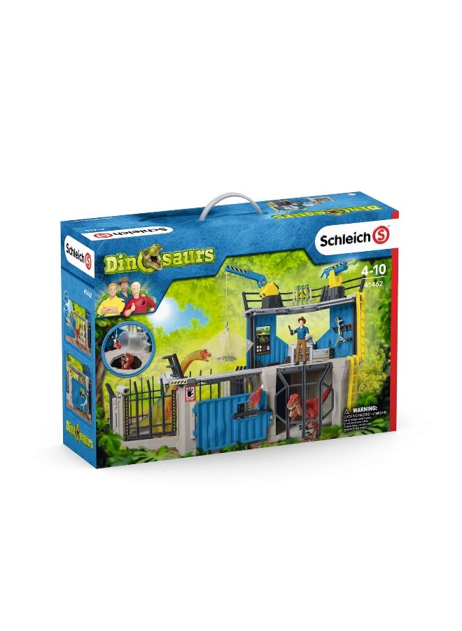 Schleich Schleich Large Dino Research Station Playset - Image 1