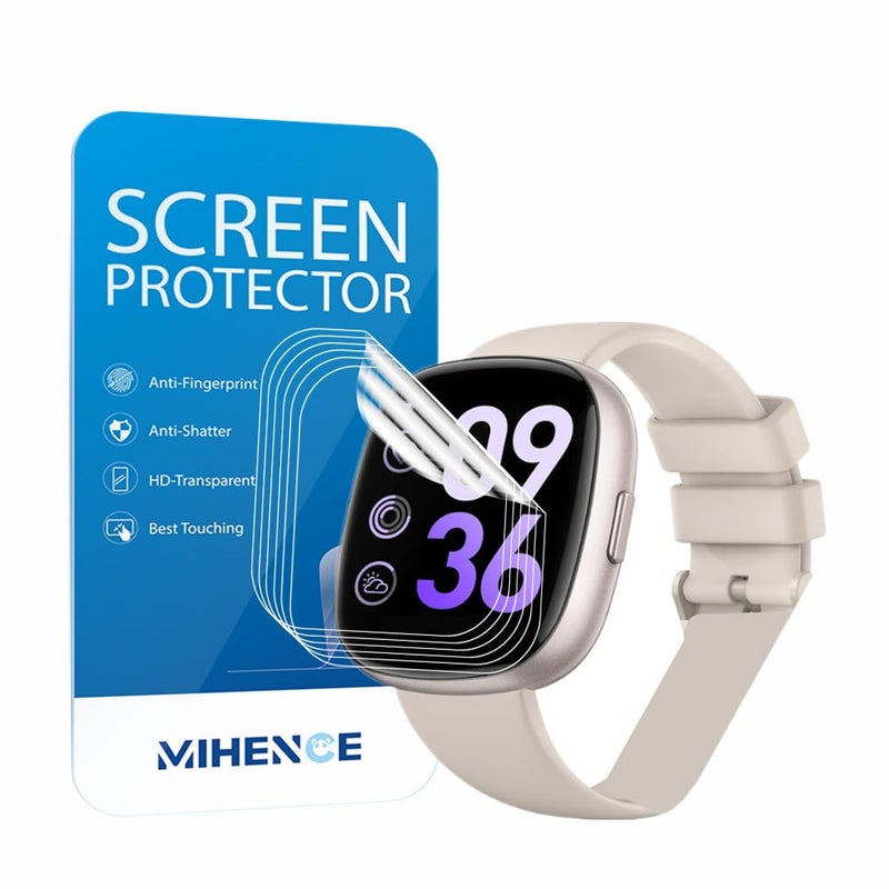 MIHENCE Screen Protector for G56 1.83'' Smartwatch, TPU HD Protective Film Compatible for Banlvs/Sanorum G56 Smart Watches (6 PCS) - Image 1
