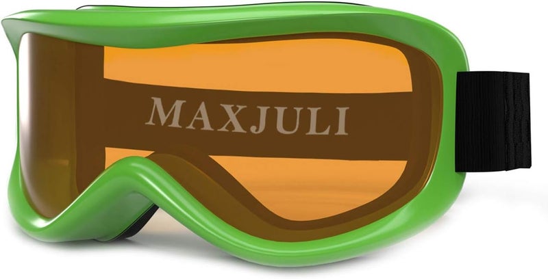 MAXJULI Kids Ski Goggles - Helmet Compatible Snow Goggles for Baby &Toddler with 100% UV Protection Age 0-4 4301 - Image 1