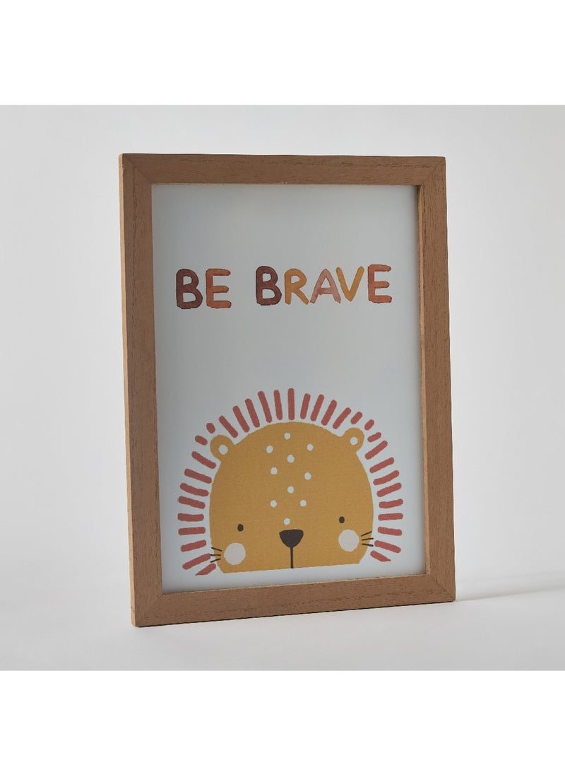 Home Box - Forresta Lion Wall Frame 40 x 2 x 30 cm - Image 1