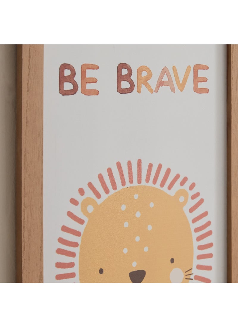 Home Box - Forresta Lion Wall Frame 40 x 2 x 30 cm - Image 1