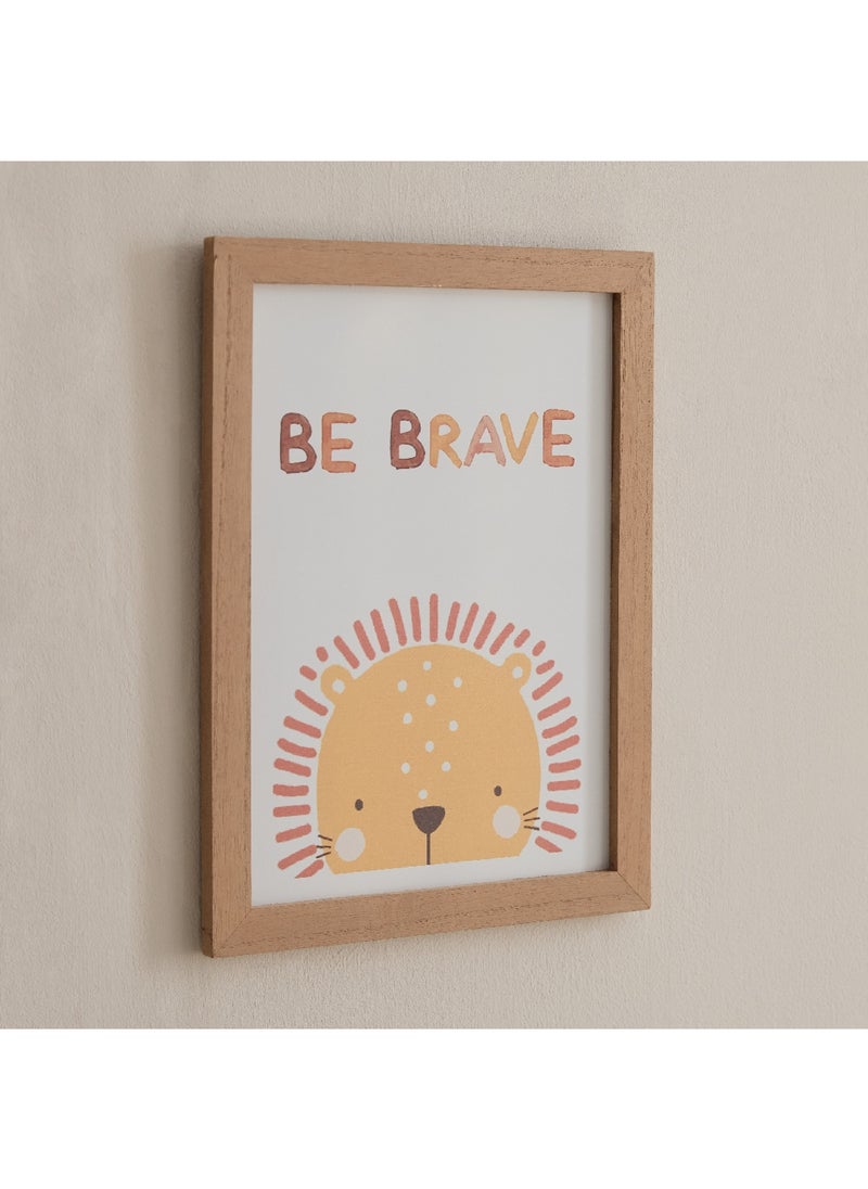 Home Box - Forresta Lion Wall Frame 40 x 2 x 30 cm - Image 1
