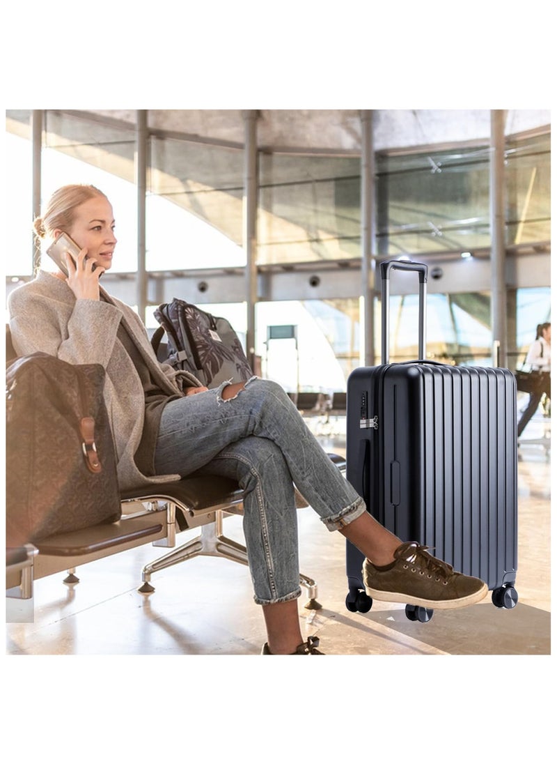 Jorunb - 3pcs Luggage Set,ABS Luggage Set,Hardside Spinner Luggage,Hardside Luggage with Spinner Wheels,20"/24"/28" Carry-on and Checked Luggage (3pcs) - Image 1
