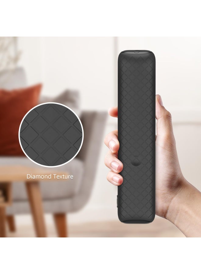 1pcs Remote Control Silicone Case for Homatics Box R 4K, Remote Control NonSlip Protective Cover Housing Shell Protector with Lanyard for Homatics Box R 4K (Black) - Image 5