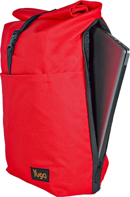Yuga Roll Up Backpack Red