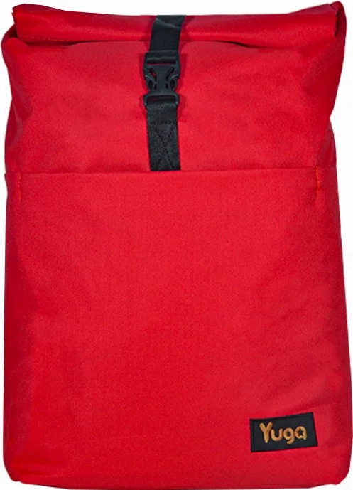 Yuga Roll Up Backpack Red