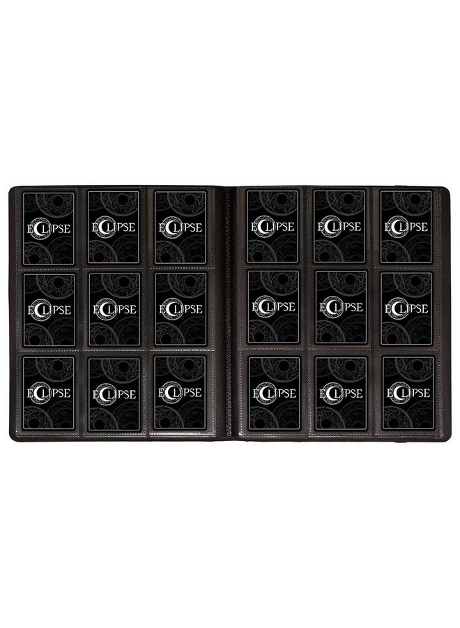 Ultra Pro E-15219 Eclipse 9-Pocket PRO-Binder-Jet Black - Image 3