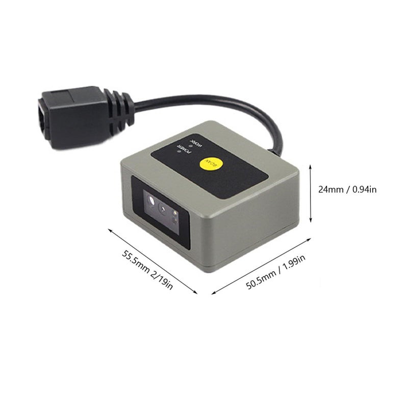 EP2300 USB Fixed Mount Barcode Scan Engine Automatic 1D 2D QR Code Reader Aluminum Alloy - Image 3