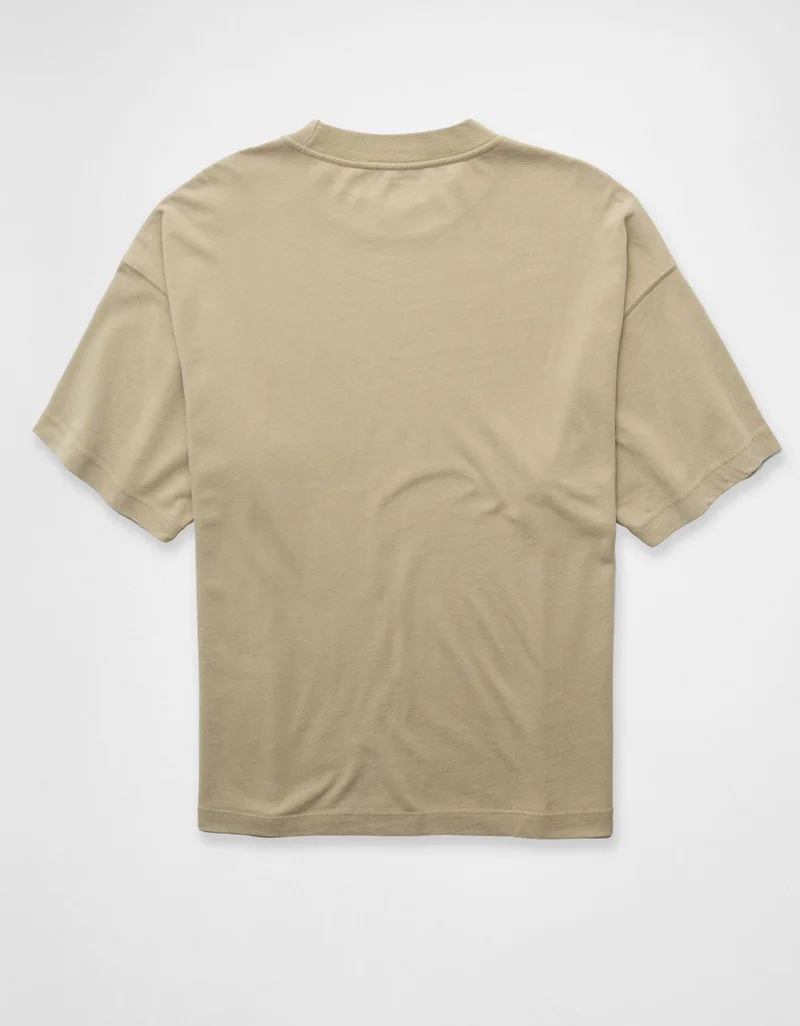 American Eagle  AE Oversized Logo Graphic T-Shirt for Men | Best Price UAE