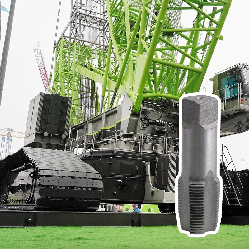 CNBTR 3/4" NPT Titanium High Speed Steel Machine Screw Thread Metric Plug Tap for Processing NPT Pipe Threads - Image 5