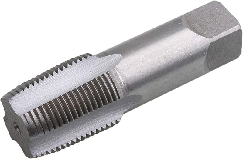 CNBTR 3/4" NPT Titanium High Speed Steel Machine Screw Thread Metric Plug Tap for Processing NPT Pipe Threads - Image 1